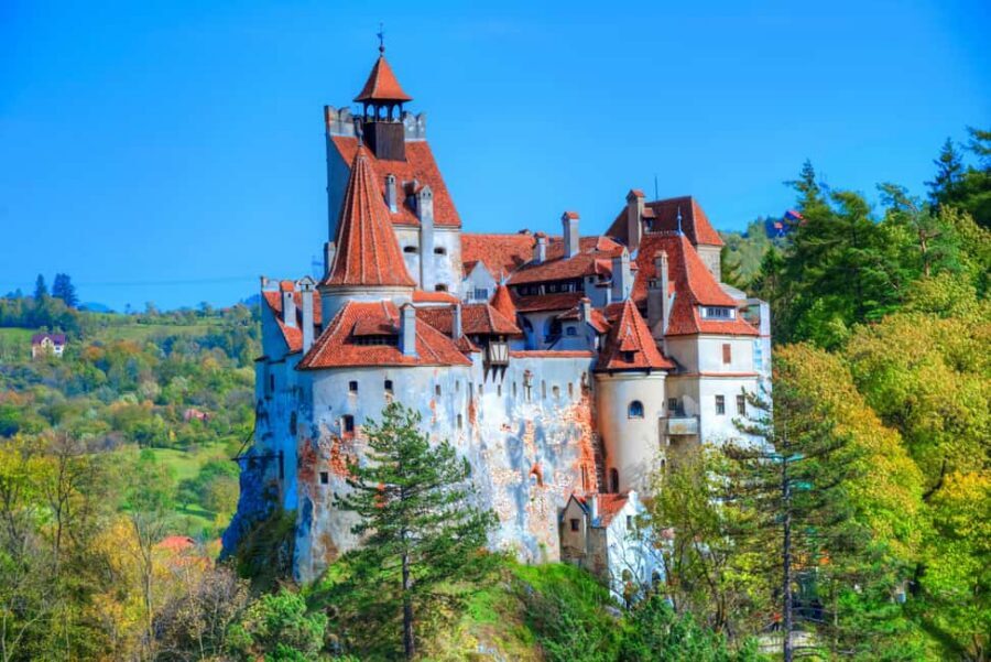 Bucharest: Day Trip 3 Castles Cantacuzino, Peles , Dracula’s - Cantacuzino Castle and the Wednesday filming vibe
