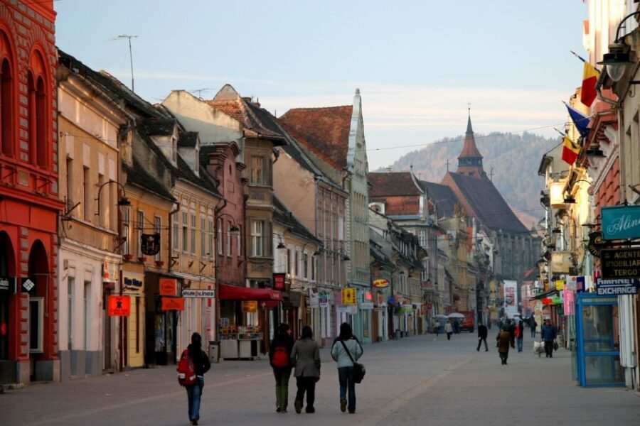 Bucharest: Dracula's Castle, Peles Castle, & Brasov Old Town - Brasov Old Town free time: towers, old walls, and practical strolling time