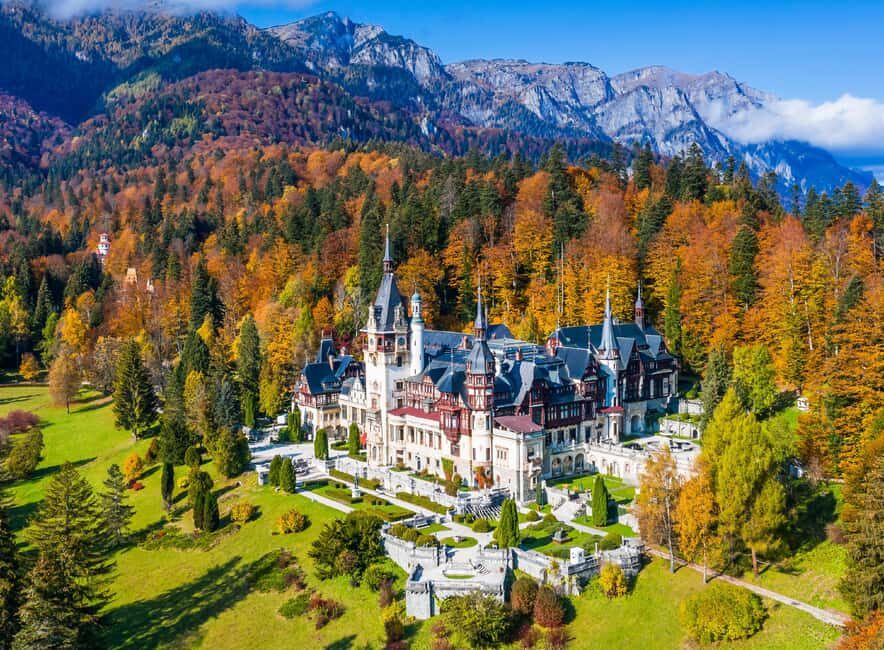 From Bucharest: Day Trip to Peles, Dracula's Castle, Brasov - Brasov Walking Time: Medieval Streets With Mountain Backdrops