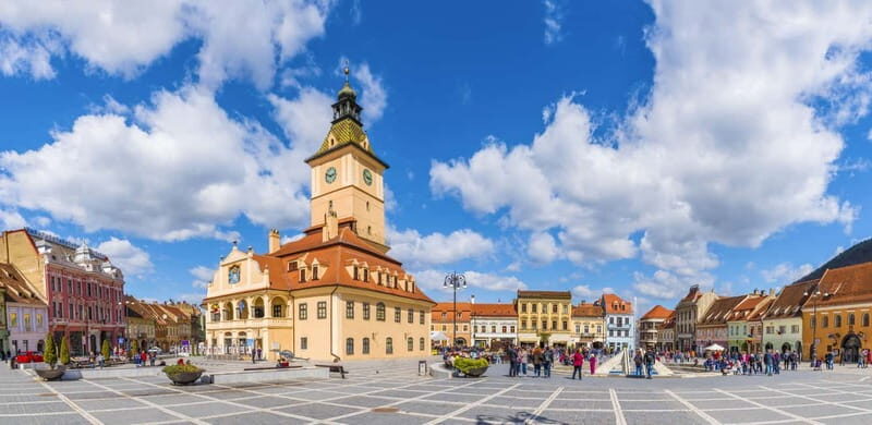 From Bucharest: Peles Castle, Brasov & Bran Castle Day Trip - The Sinaia area transfer: time on the road, time to reset