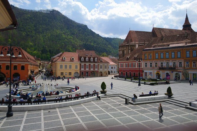 Private Tour to Dracula's Castle, Peles Castle from Bucharest - Stop 2: Brasov old town—Council Square to Rope Street